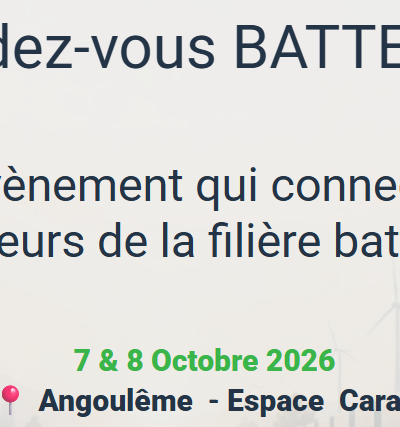 Les Rendez-Vous BATTENA 2026 – 7 et 8 octobre 2026